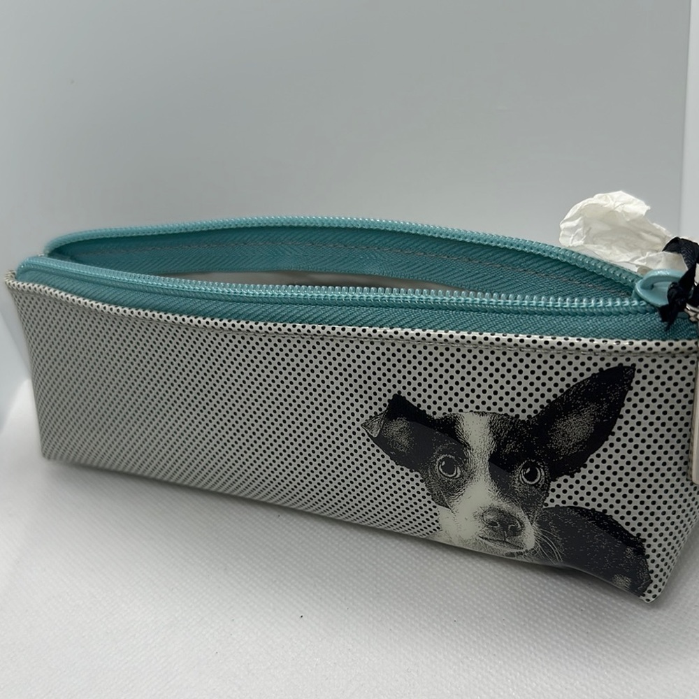 Catseye London Etching Dog Long Cosmetic/Pencil Case - New with Tags! - Picture 15 of 16
